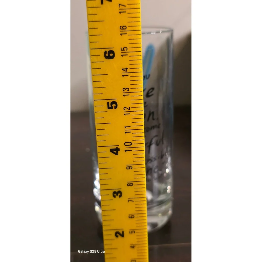 Highball‎ Glasses JoyJolt Clear Star Wars Obi-Wan Quote 2pc